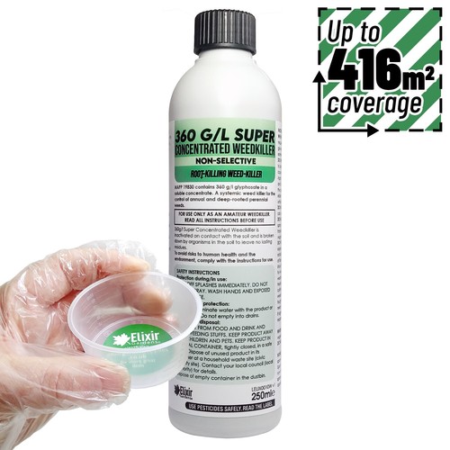 250ml glyphosate weedkiller - glyphosate,