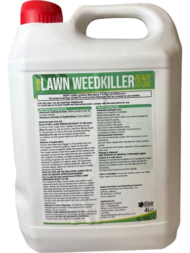Vitrol lawn weedkiller - vitrol,